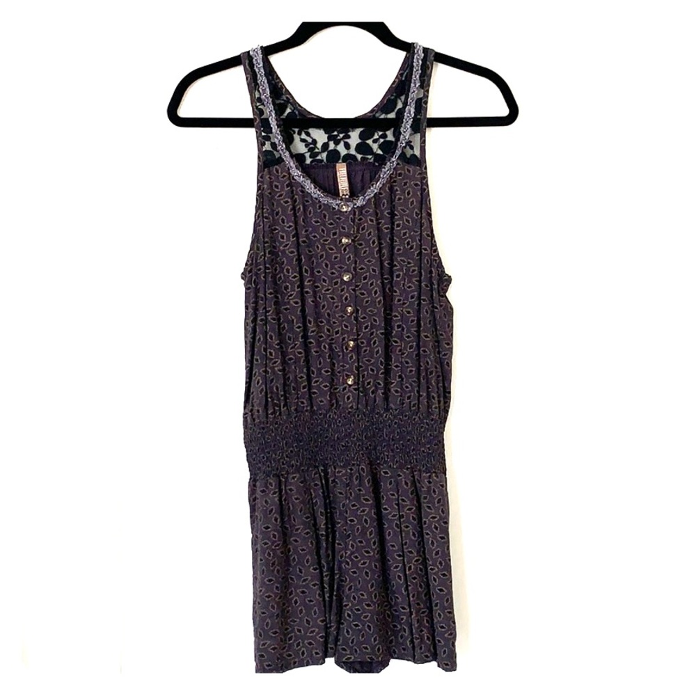 Free People paisley printed romper
